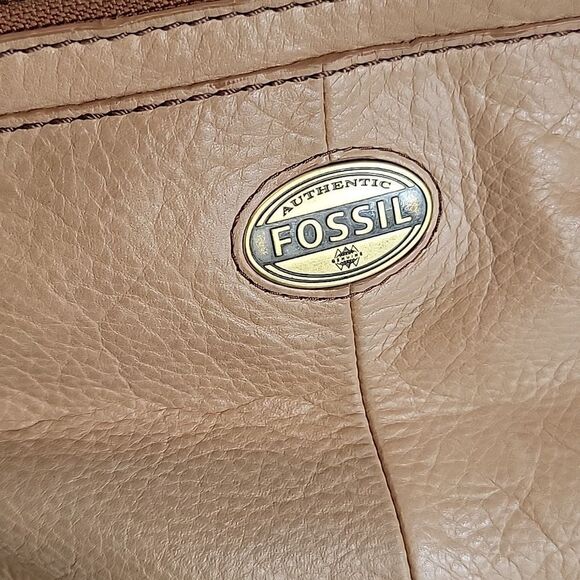 Fossil Explorer crossbody vintage in tan leather - Picture 2 of 13